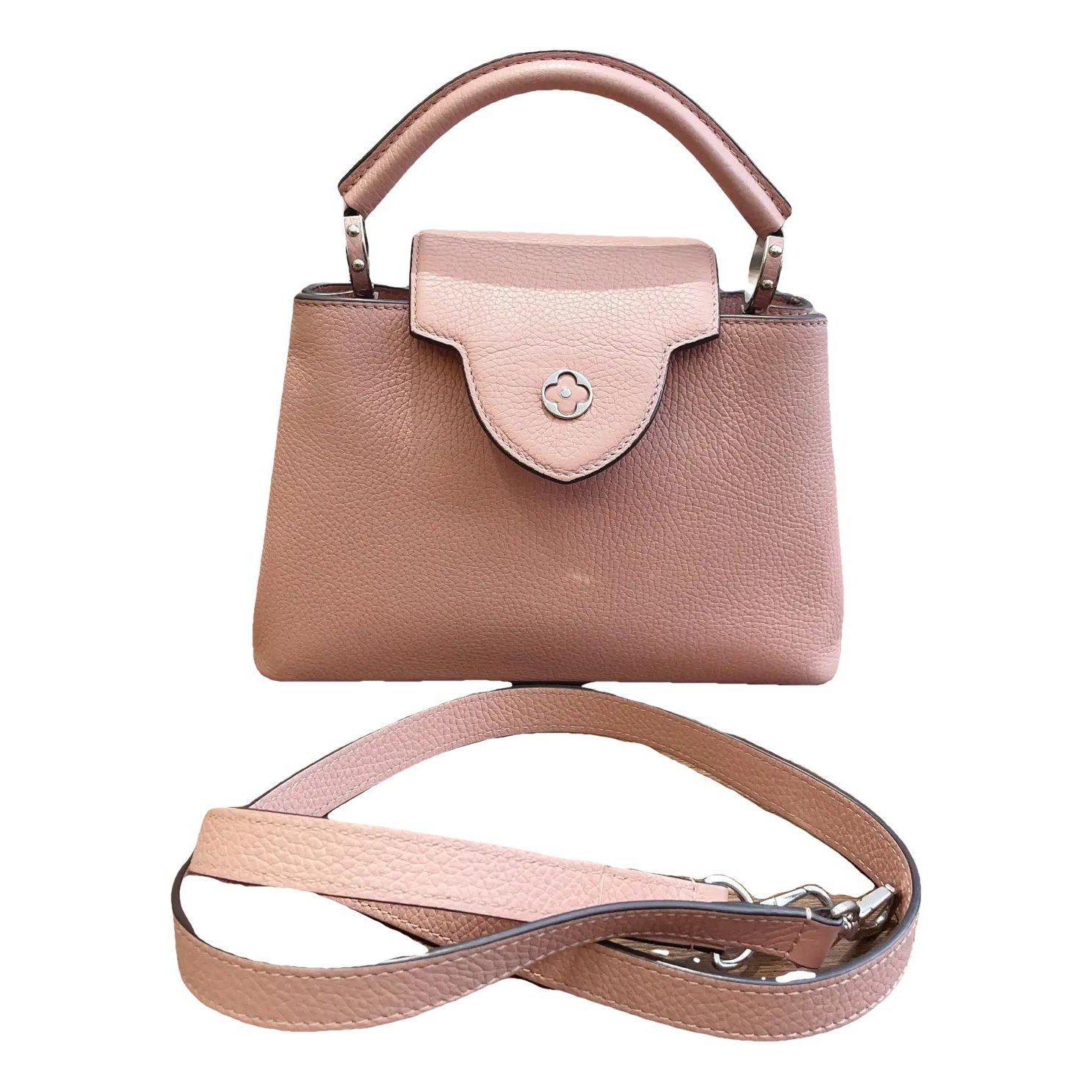 Capucines leather handbag
