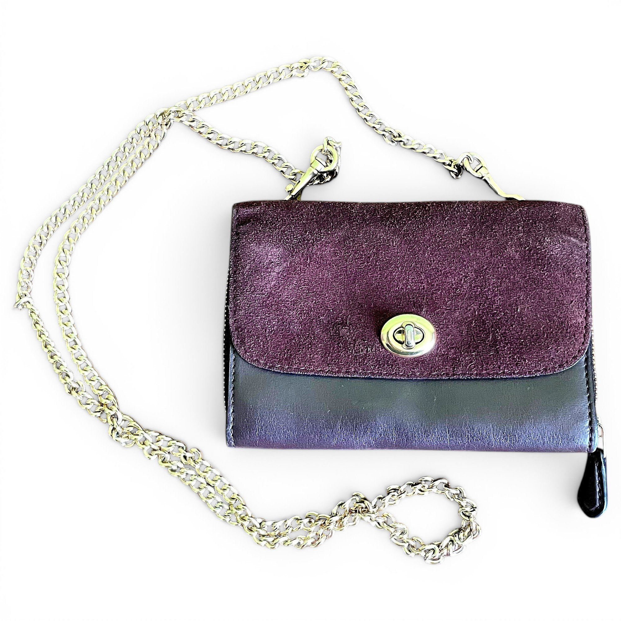 Leather crossbody bag