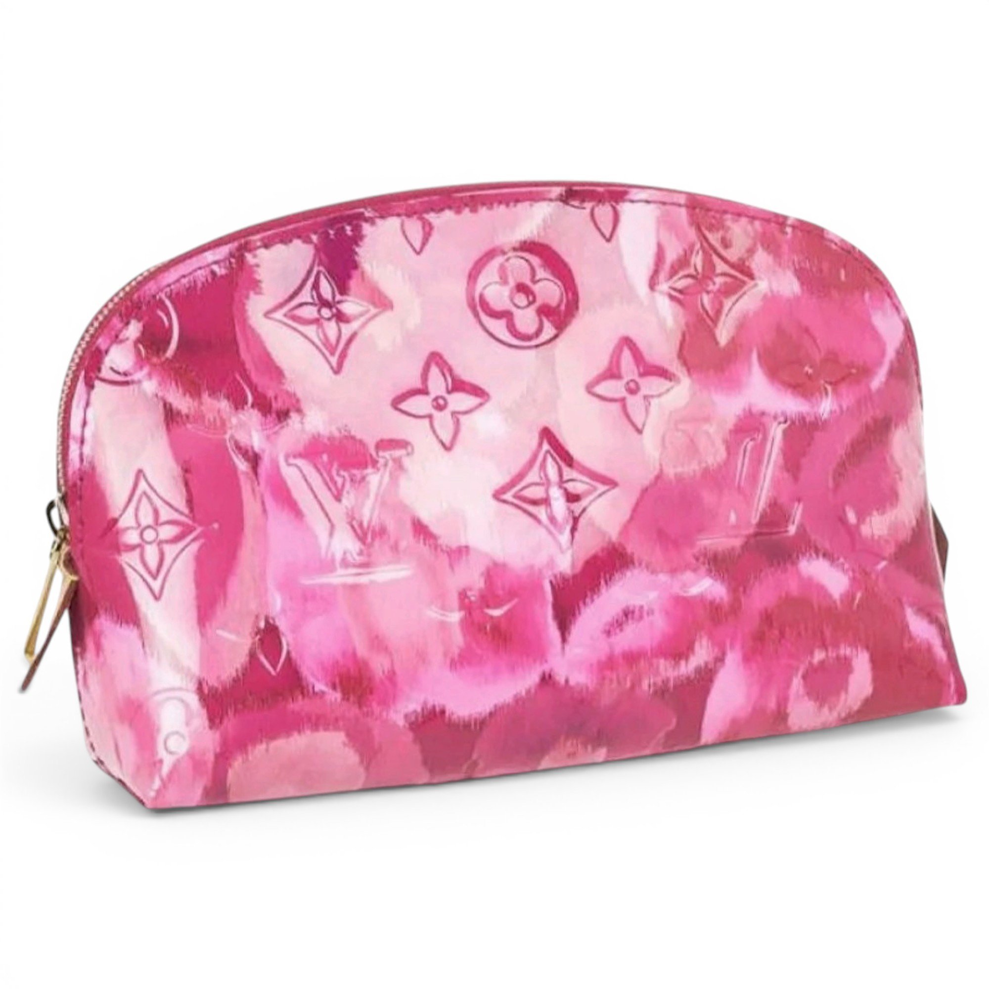 Neverfull patent leather clutch bag