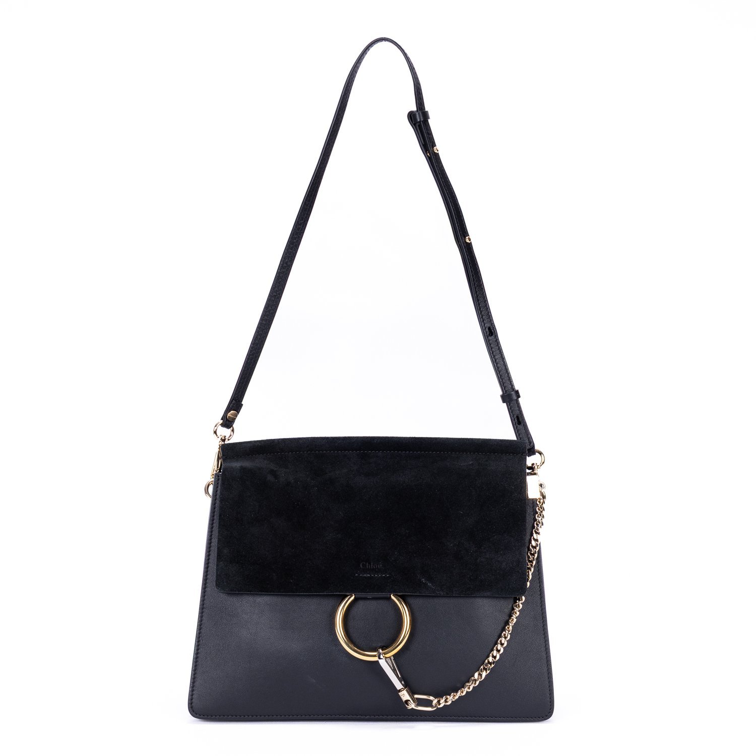 Faye leather handbag