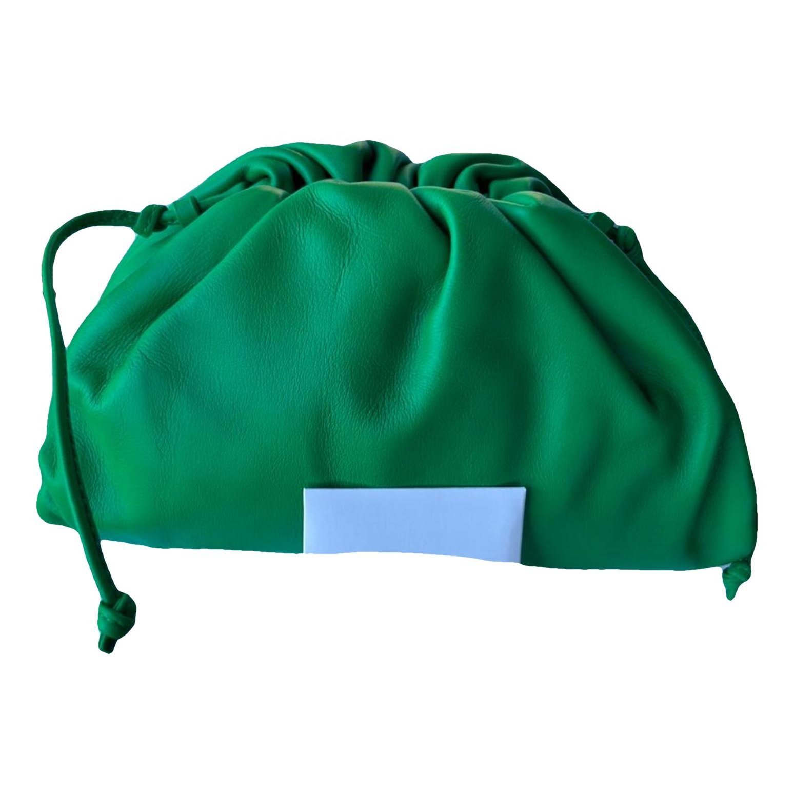 Pouch leather handbag