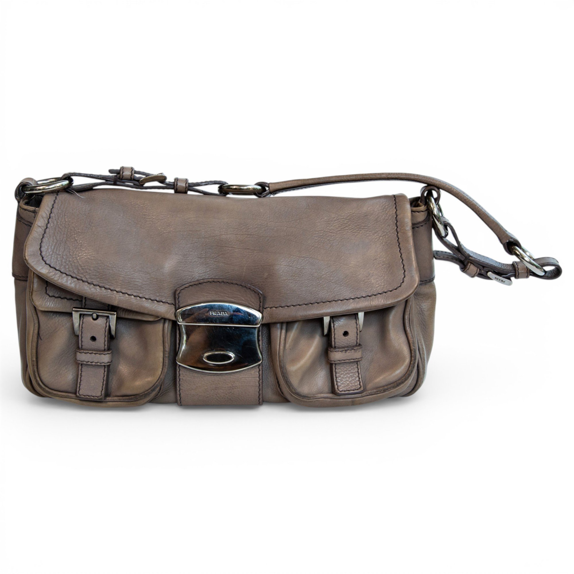 Leather handbag