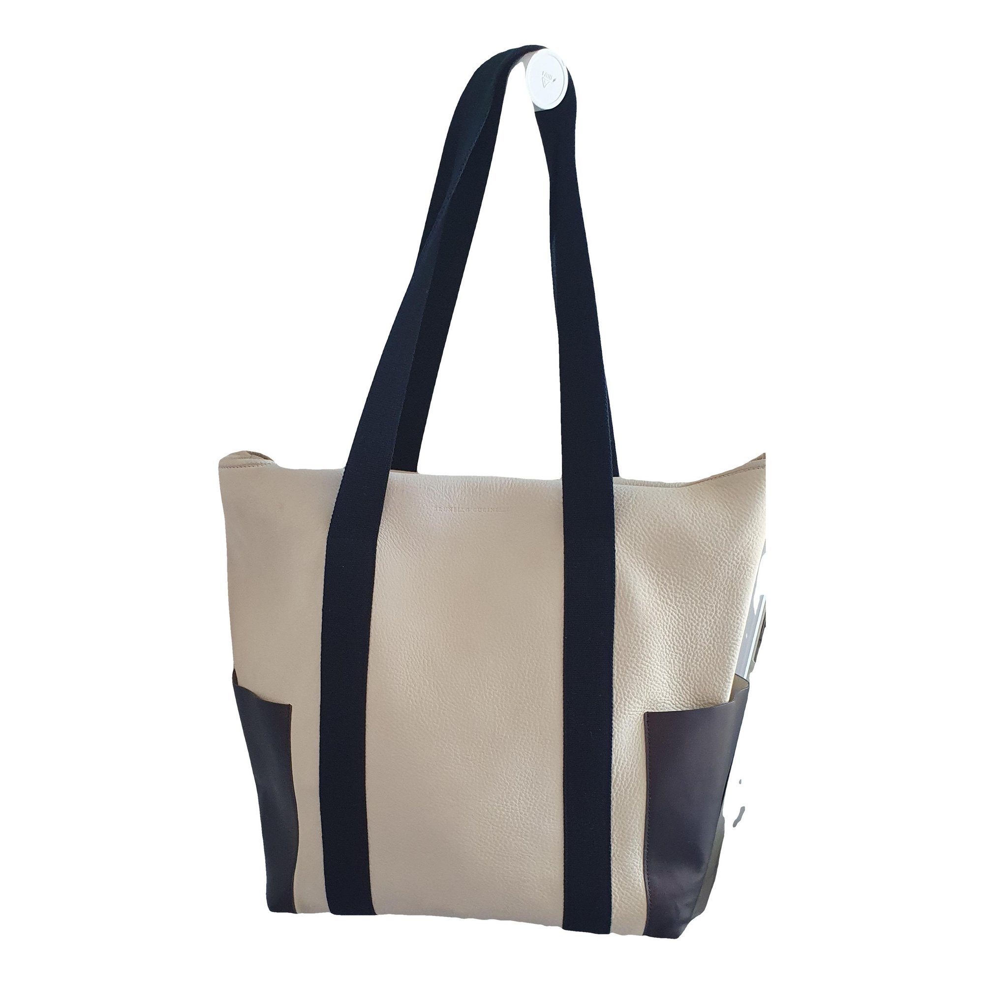 Brunello Cucinelli Essence leather tote