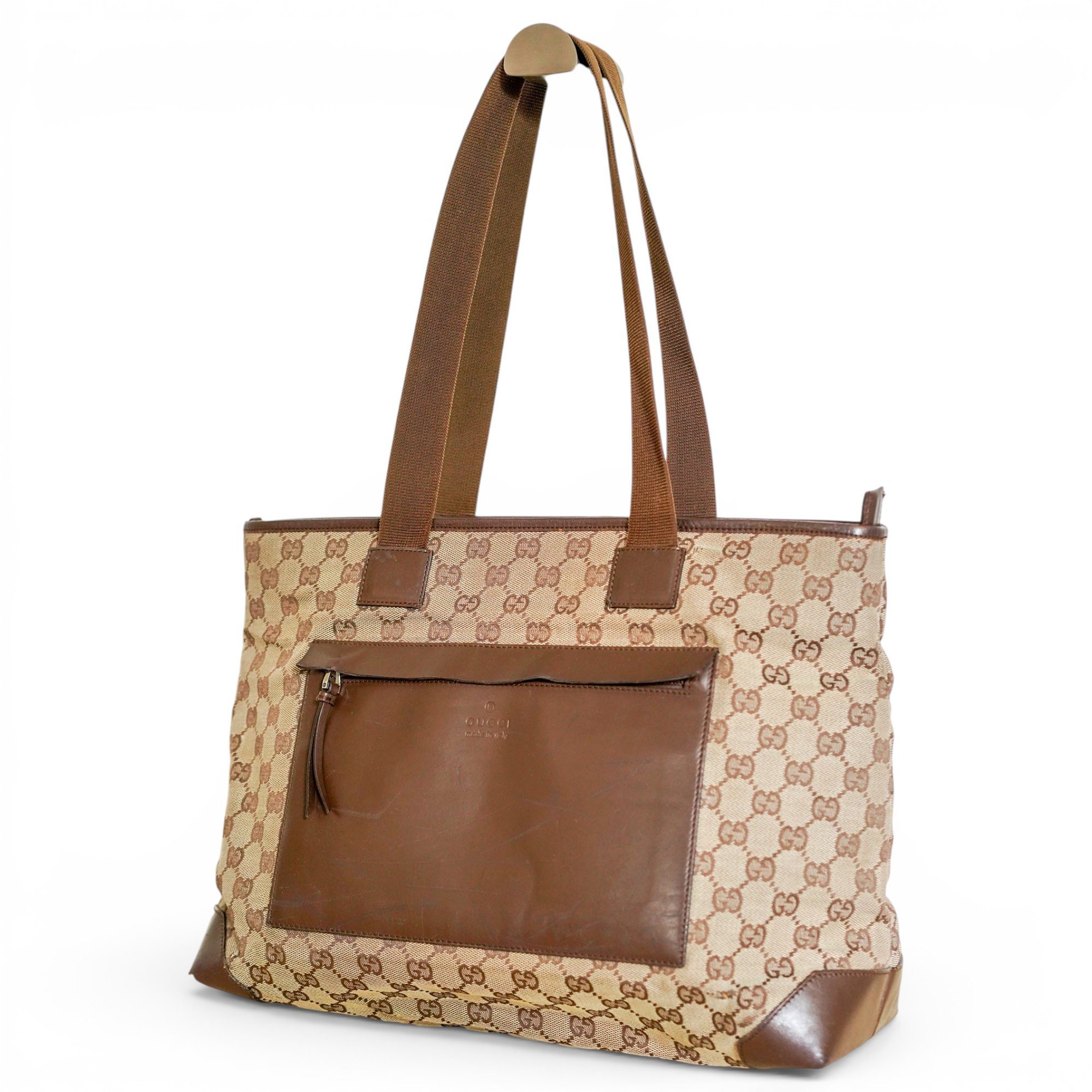 Leather handbag