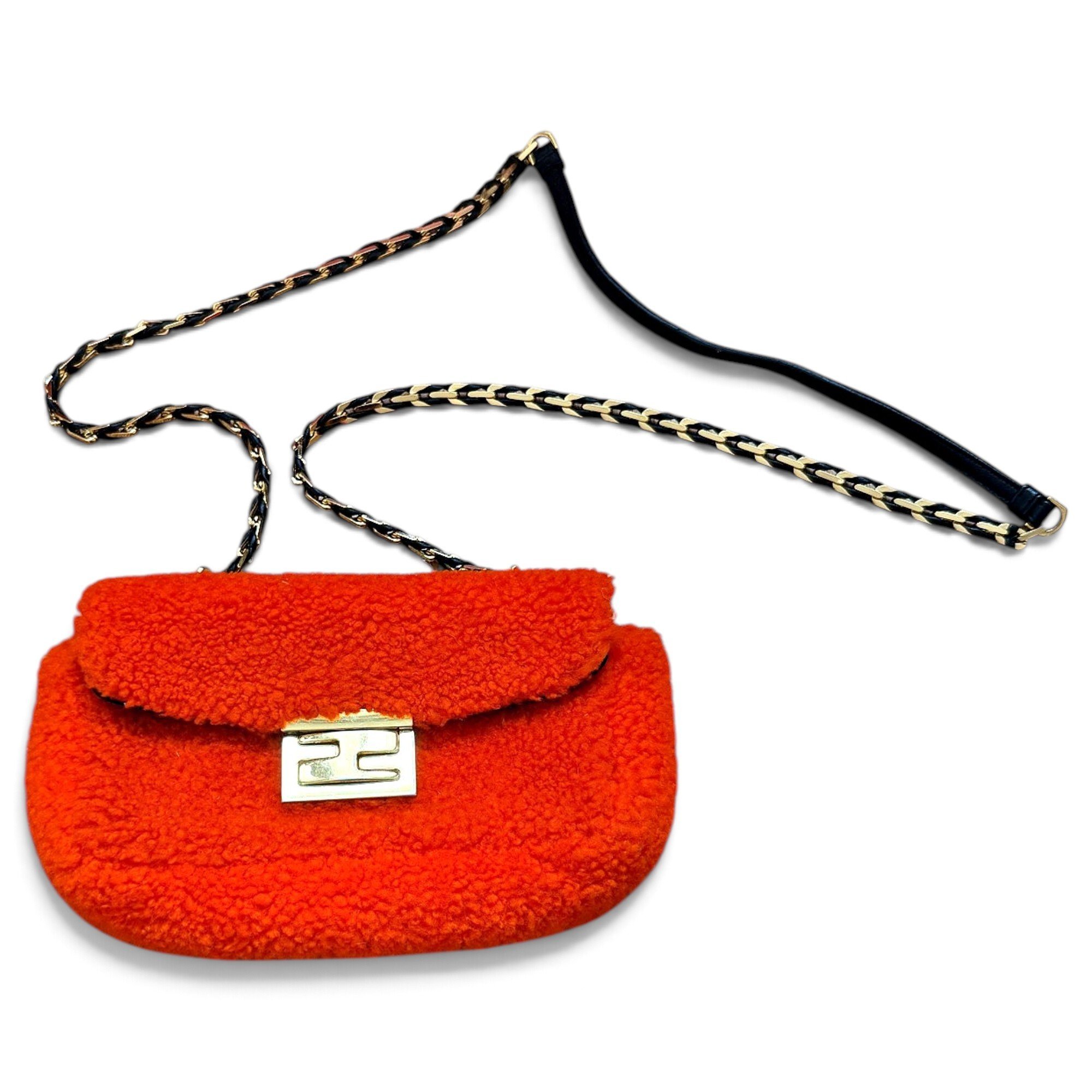 Baguette leather handbag
