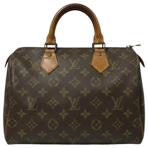 Speedy leather handbag