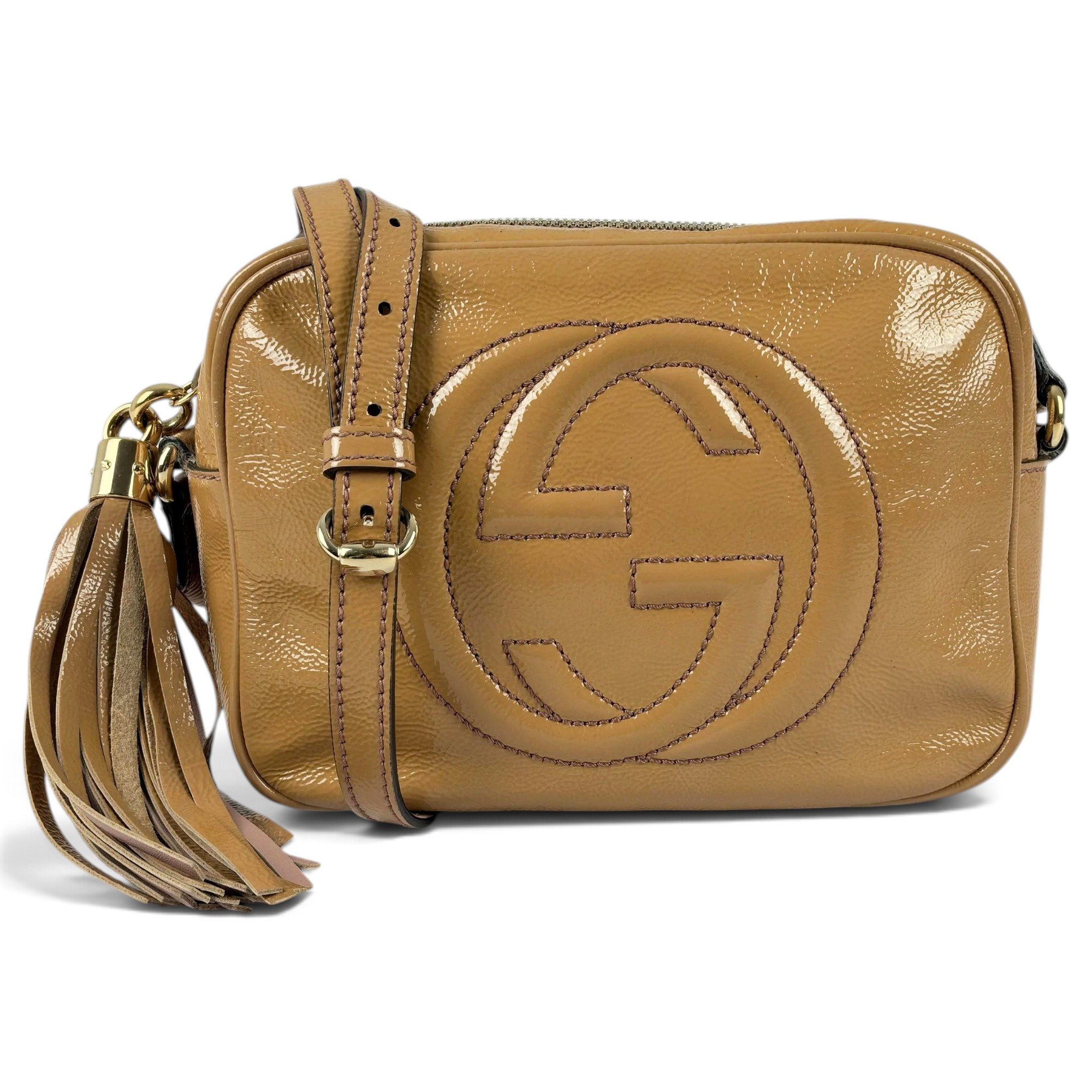 Soho patent leather crossbody bag