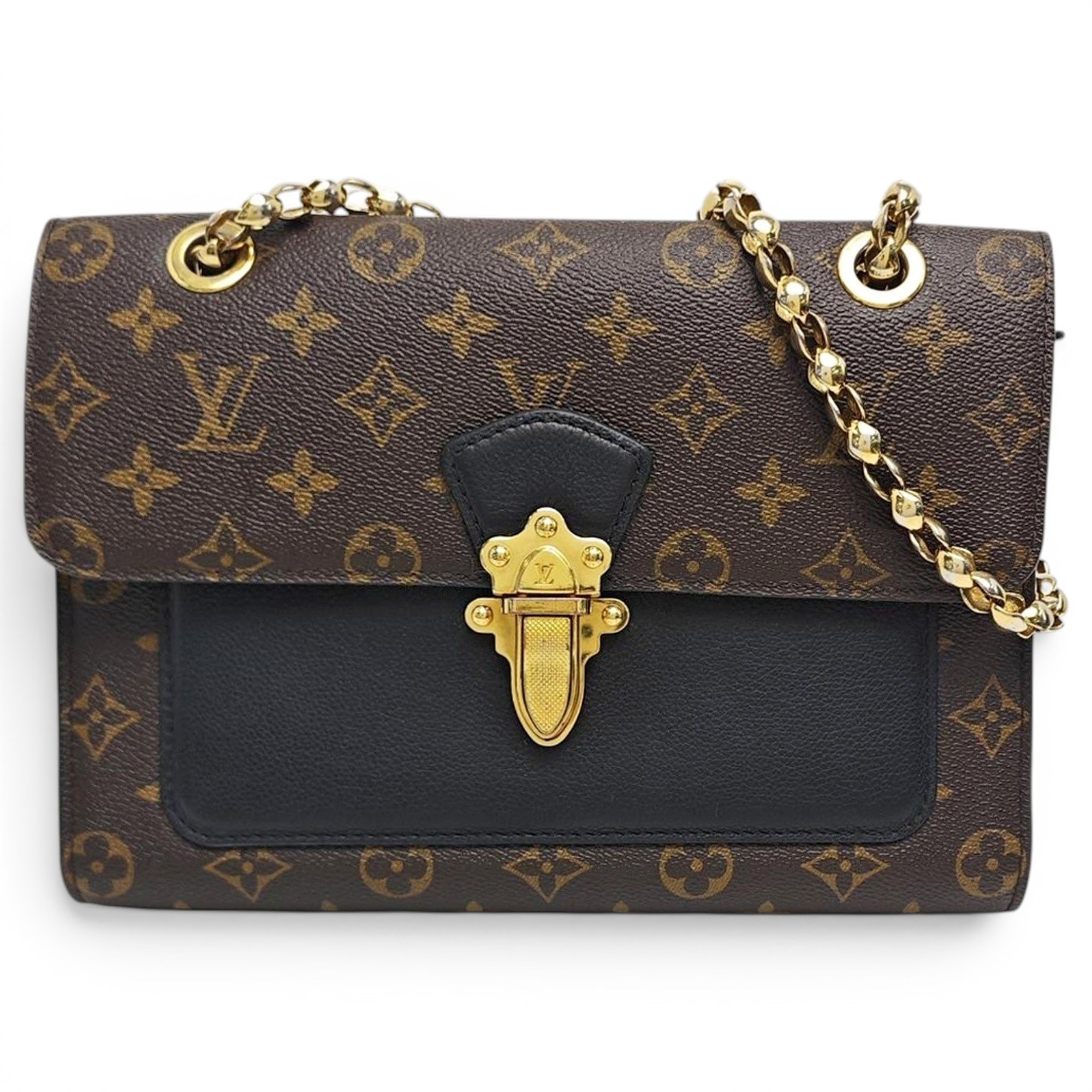 Victoire leather handbag