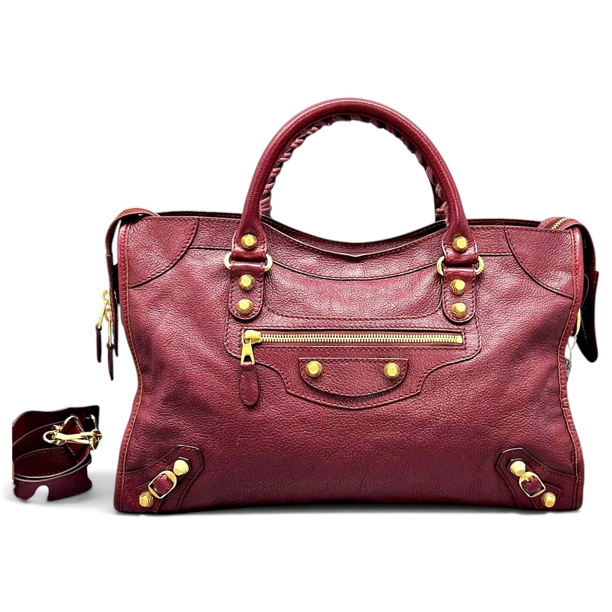 Balenciaga City leather handbag