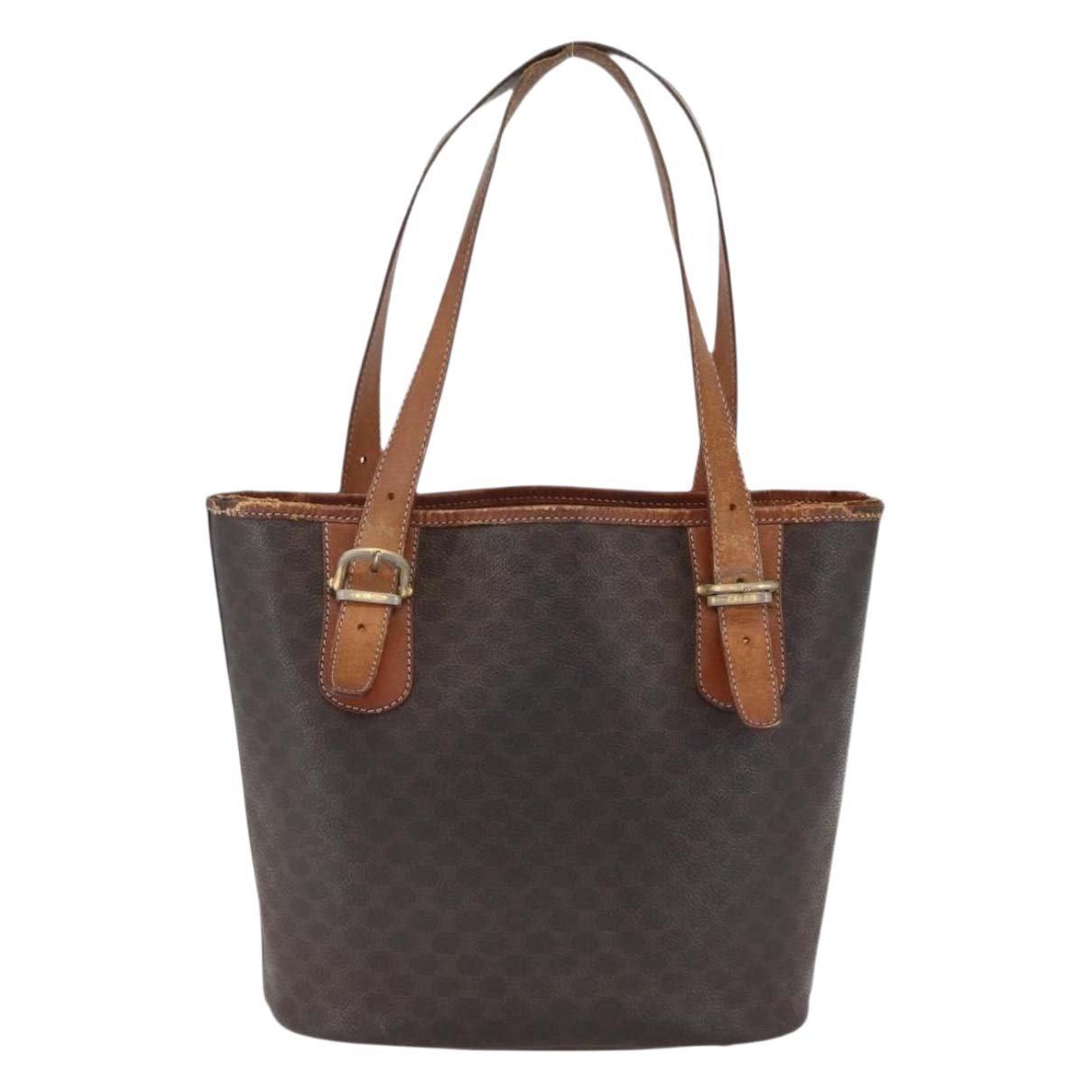 Leather tote