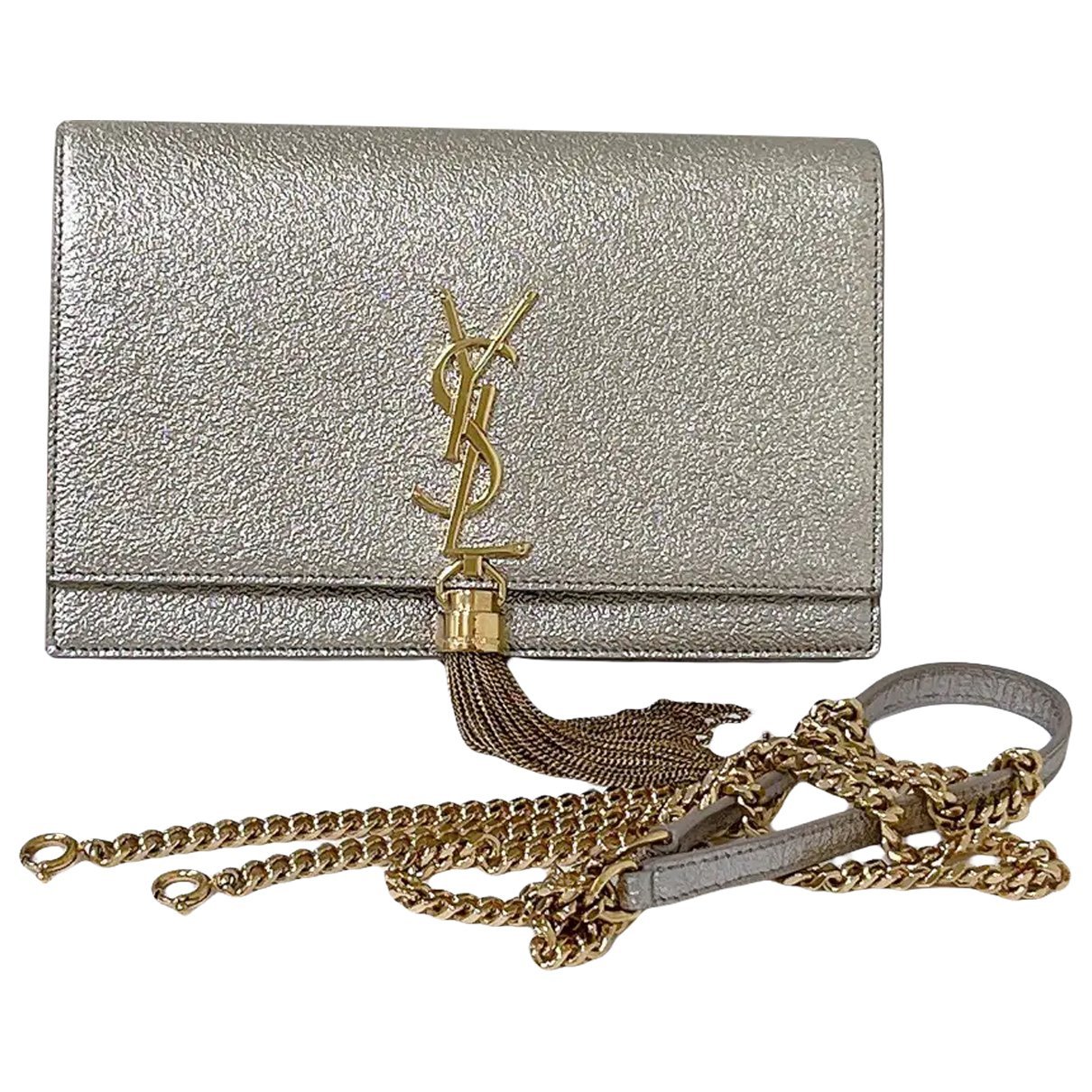 Pompom Kate leather crossbody bag