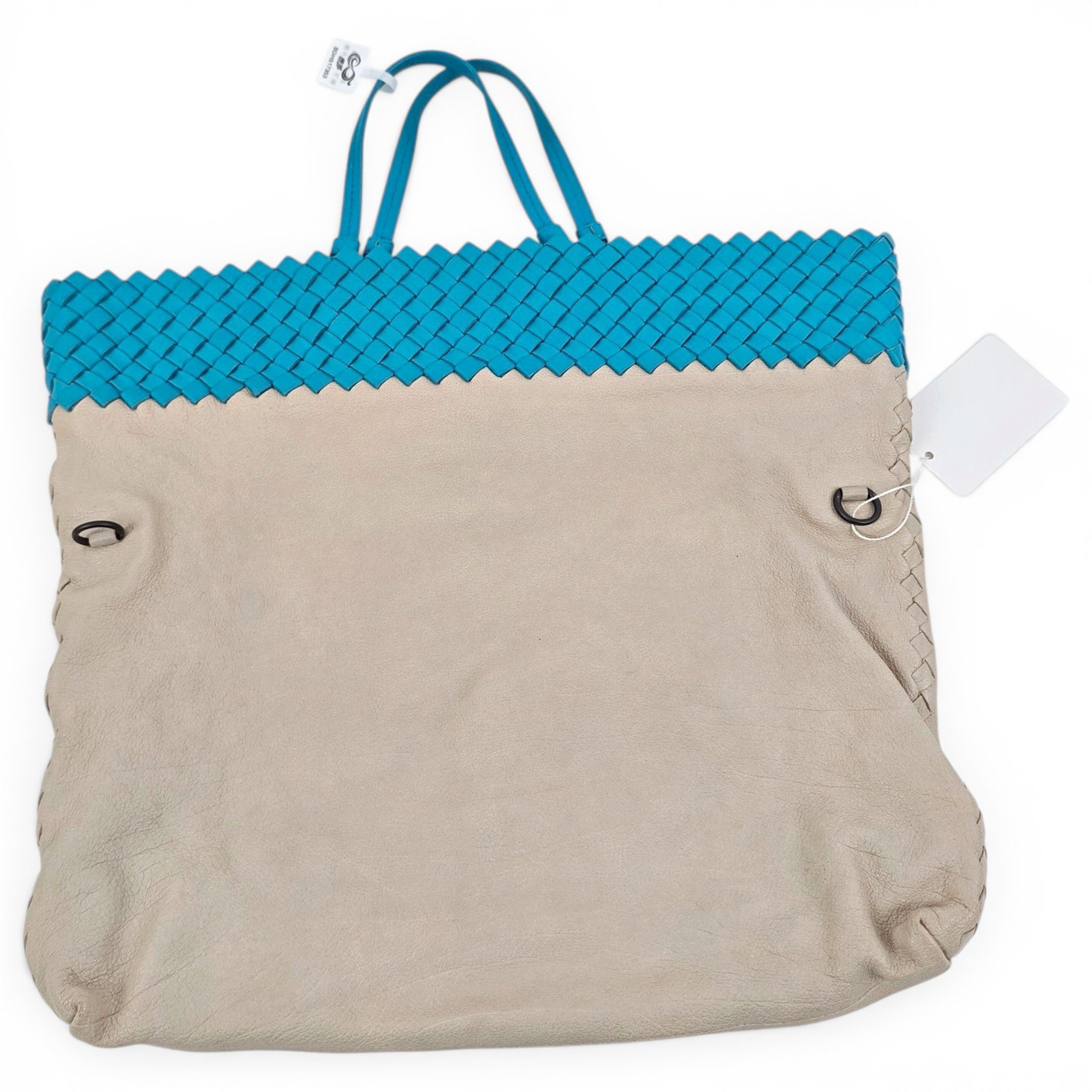 Leather tote