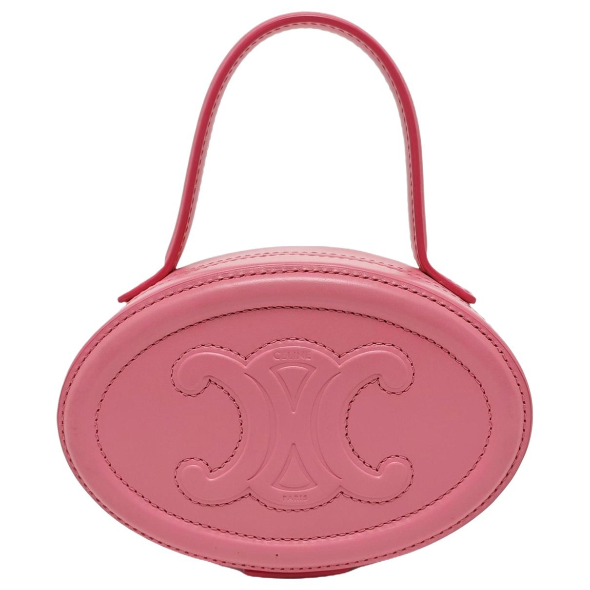 Triomphe leather handbag