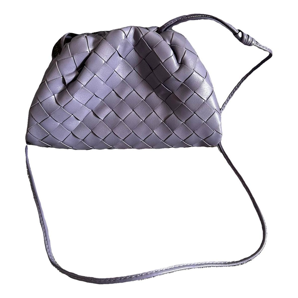 Pouch leather crossbody bag