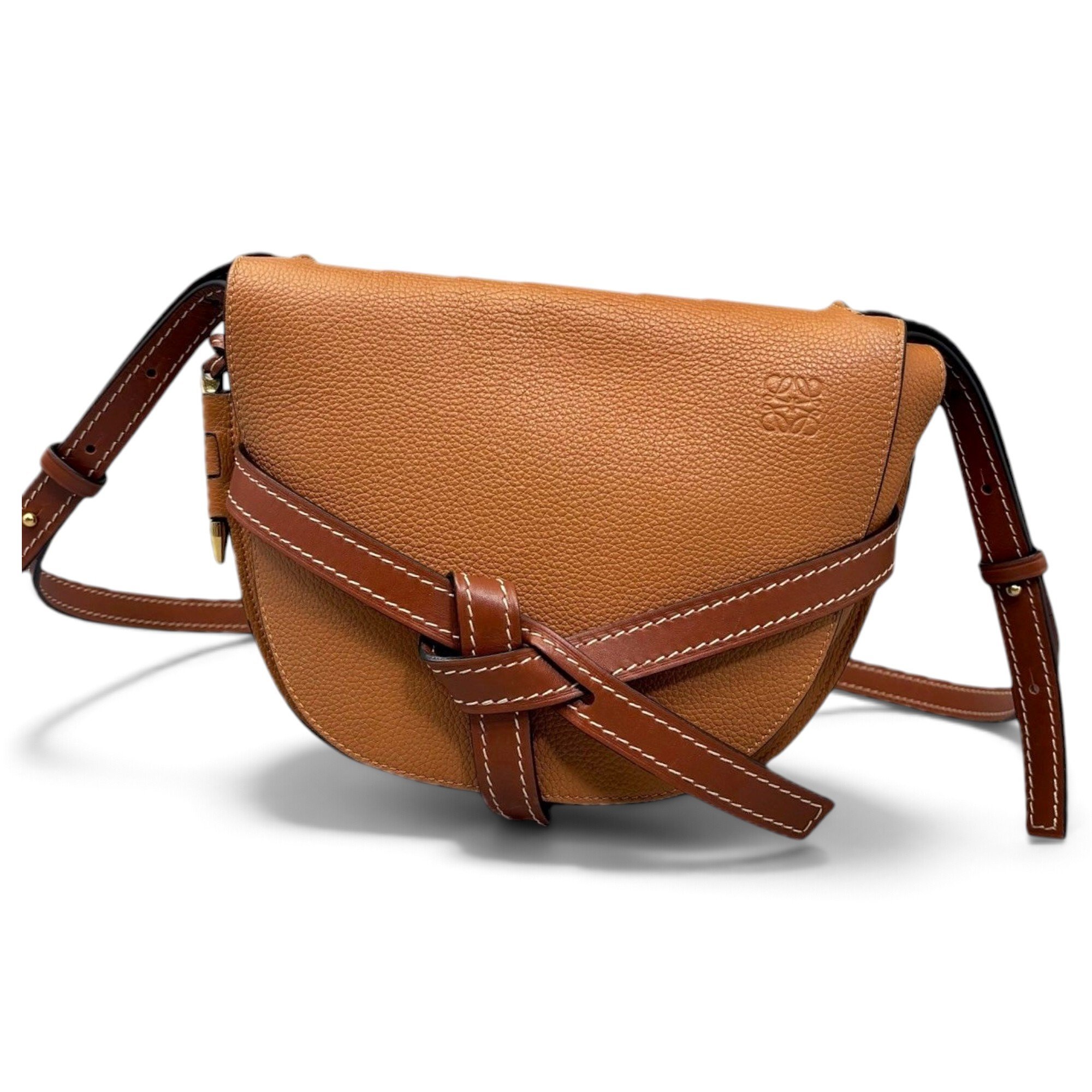 Gate leather handbag