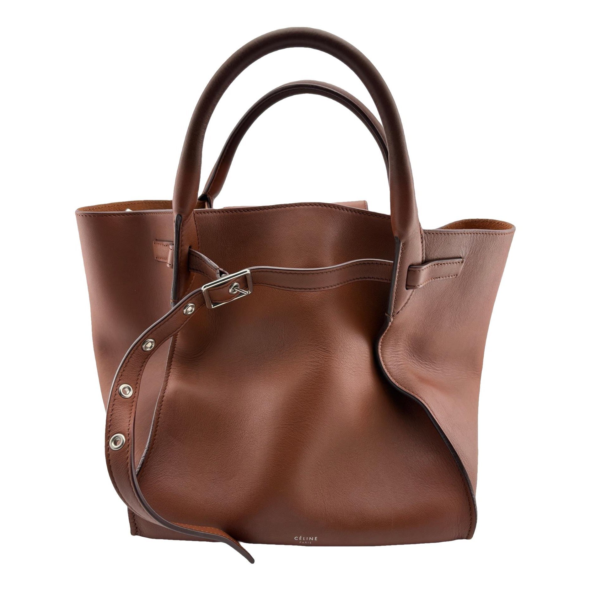Big Bag leather handbag