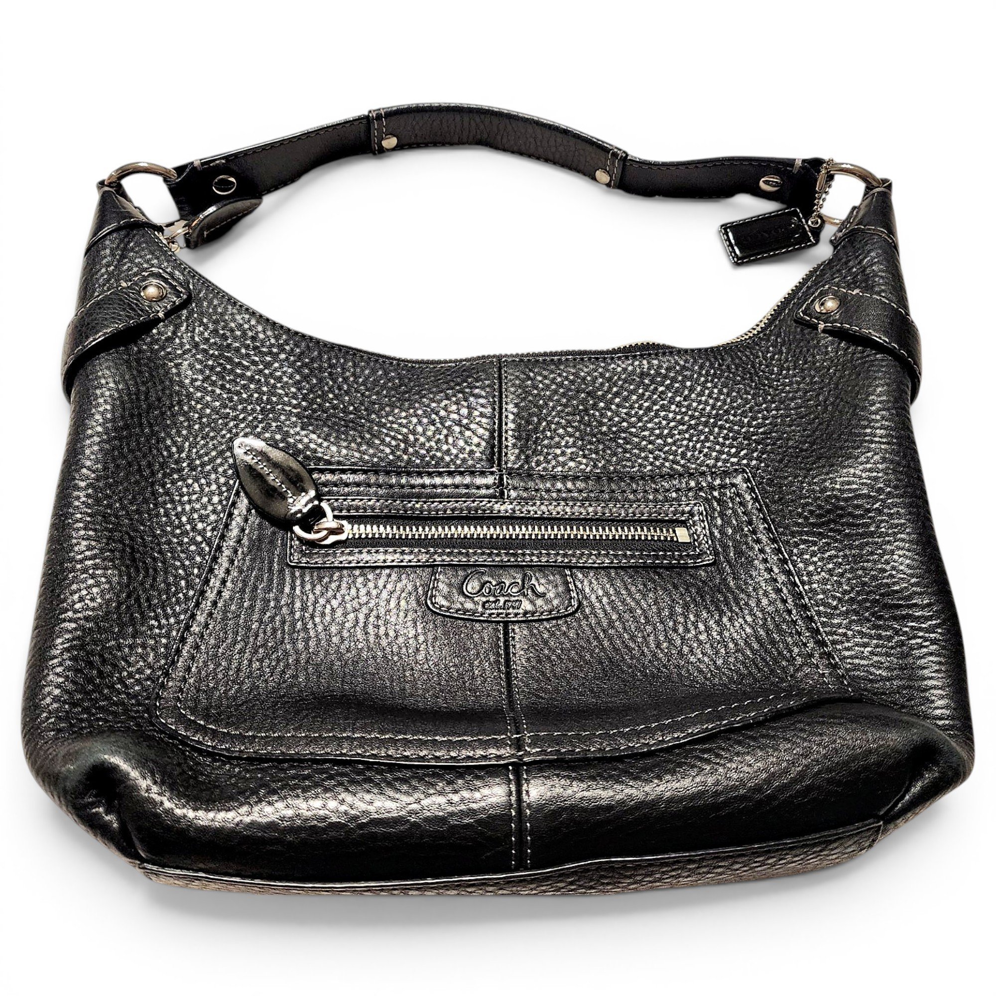 Leather handbag