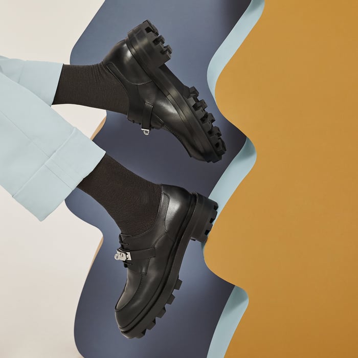 Noir First Derby Shoe