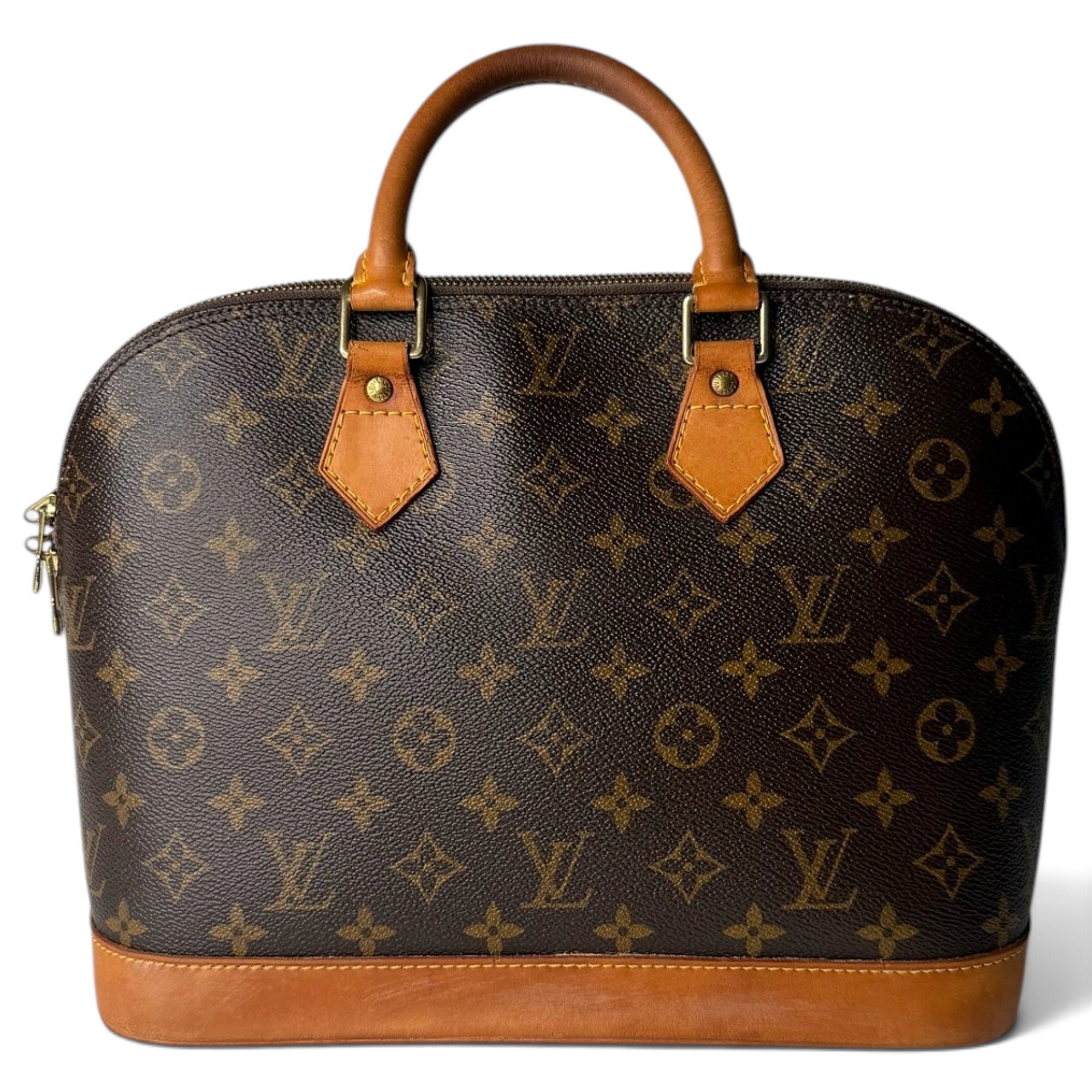 Alma leather handbag