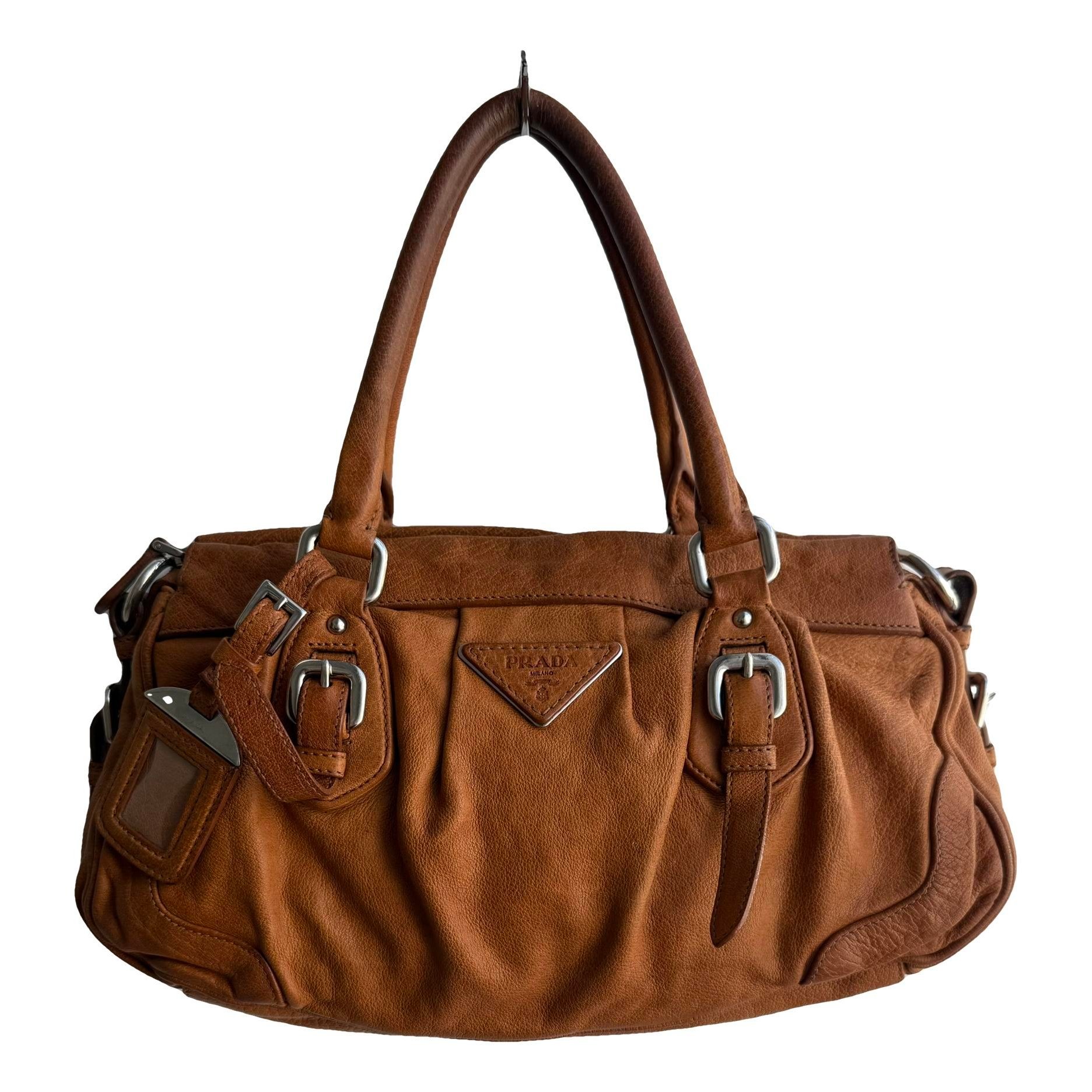 Leather handbag