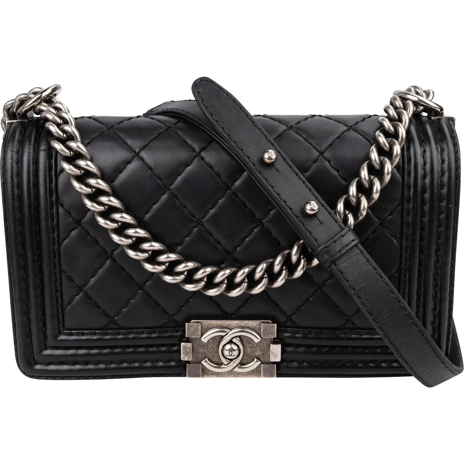Boy leather crossbody bag