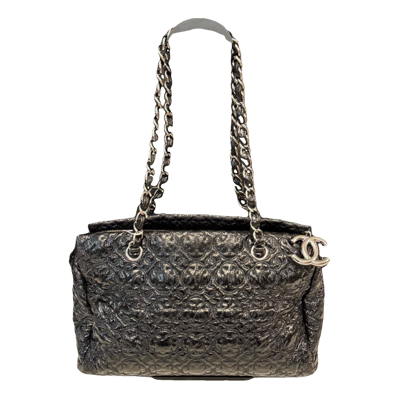 Mademoiselle leather handbag