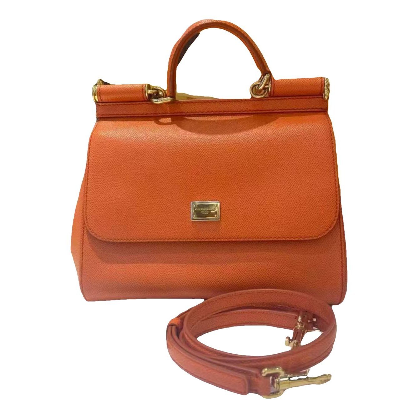 Dolce & Gabbana Sicily leather tote