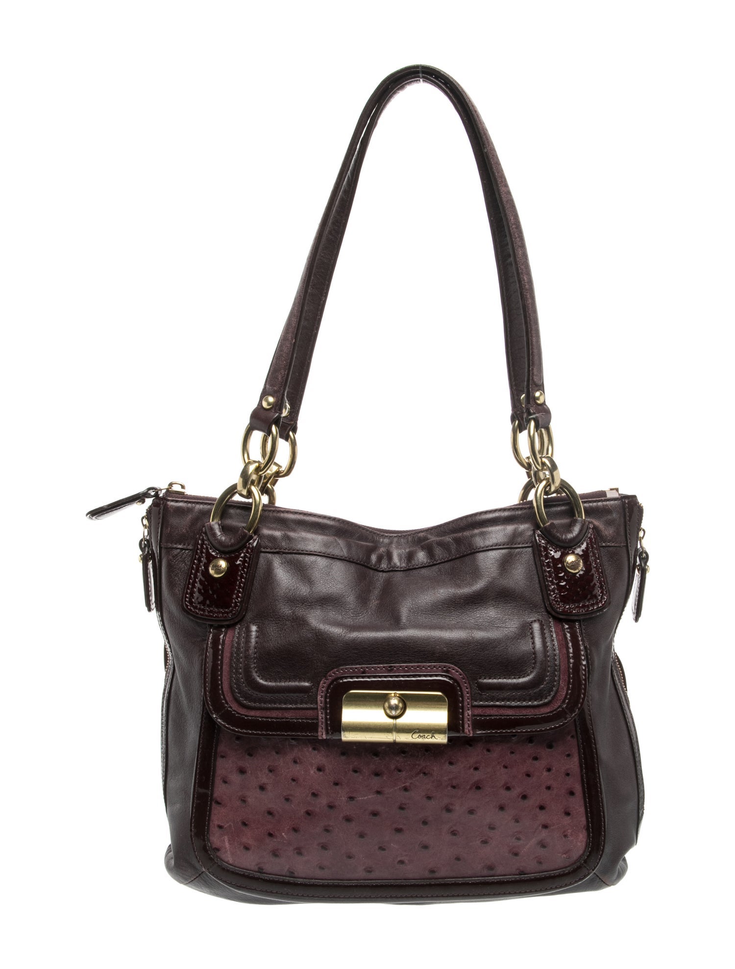 Coach Leather Shoulder Bag