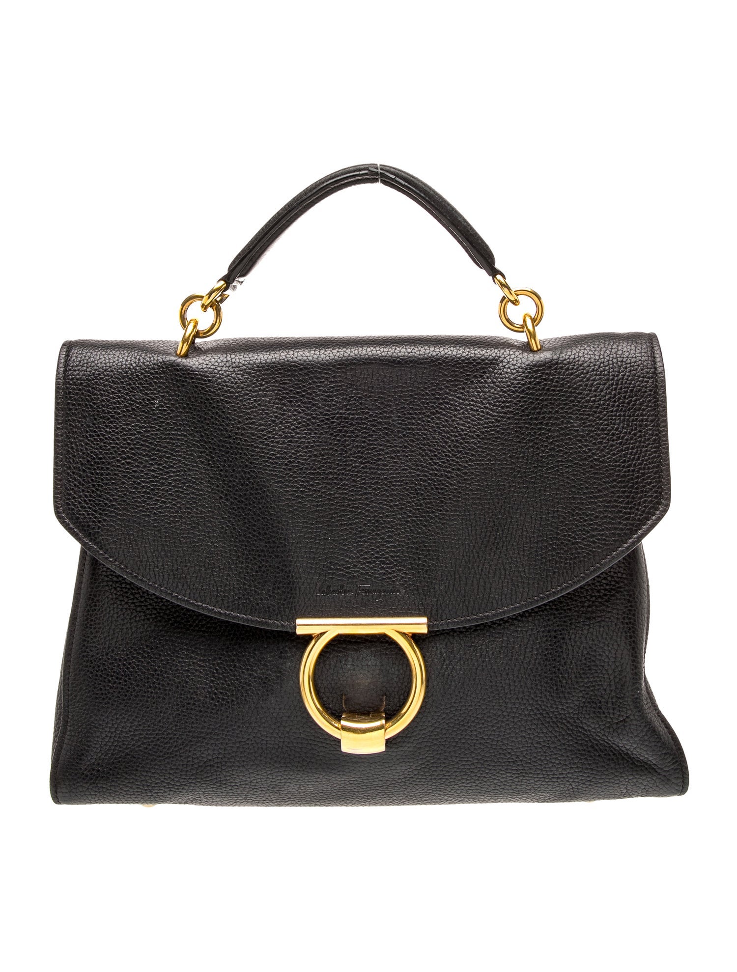 Gancini Top Handle Bag