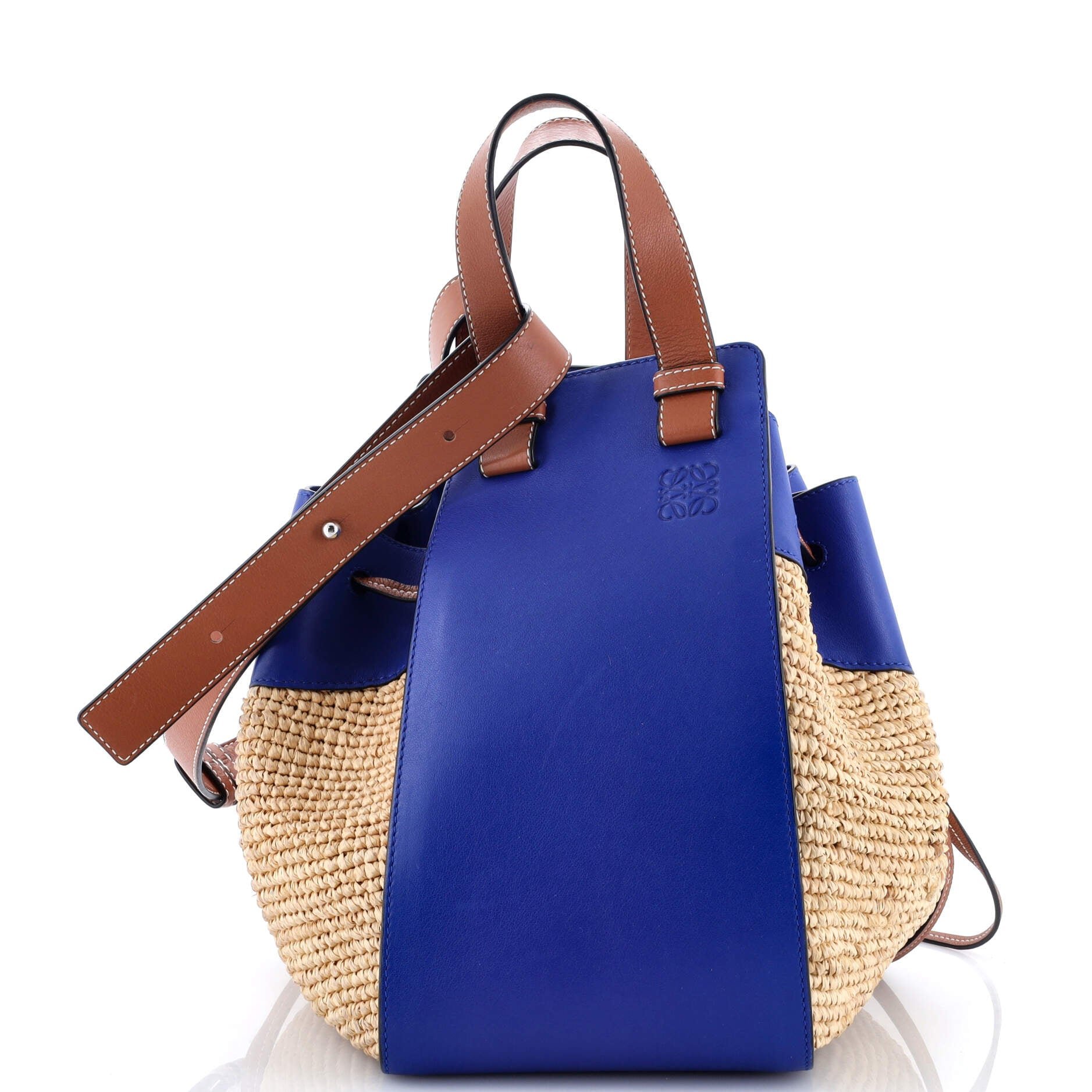 Loewe Hammock Hobo Raffia Medium
