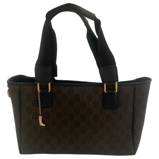 Leather tote