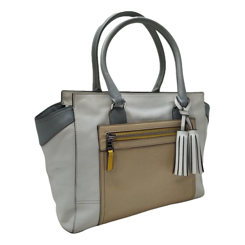 Leather satchel