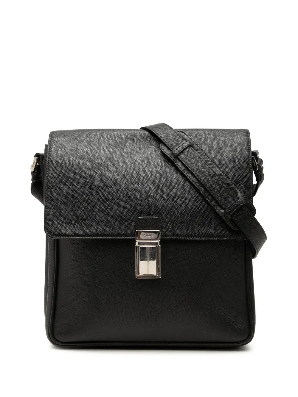 2013-2026 Saffiano Buckle Messenger Bag crossbody bag