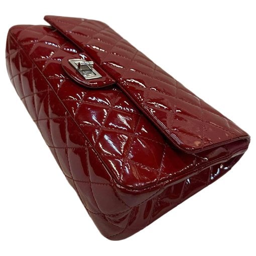2.55 patent leather handbag