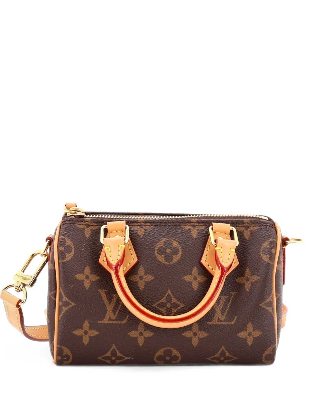 Louis Vuitton Speedy Bandouliere NM Bag Monogram Canvas Nano crossbody bag