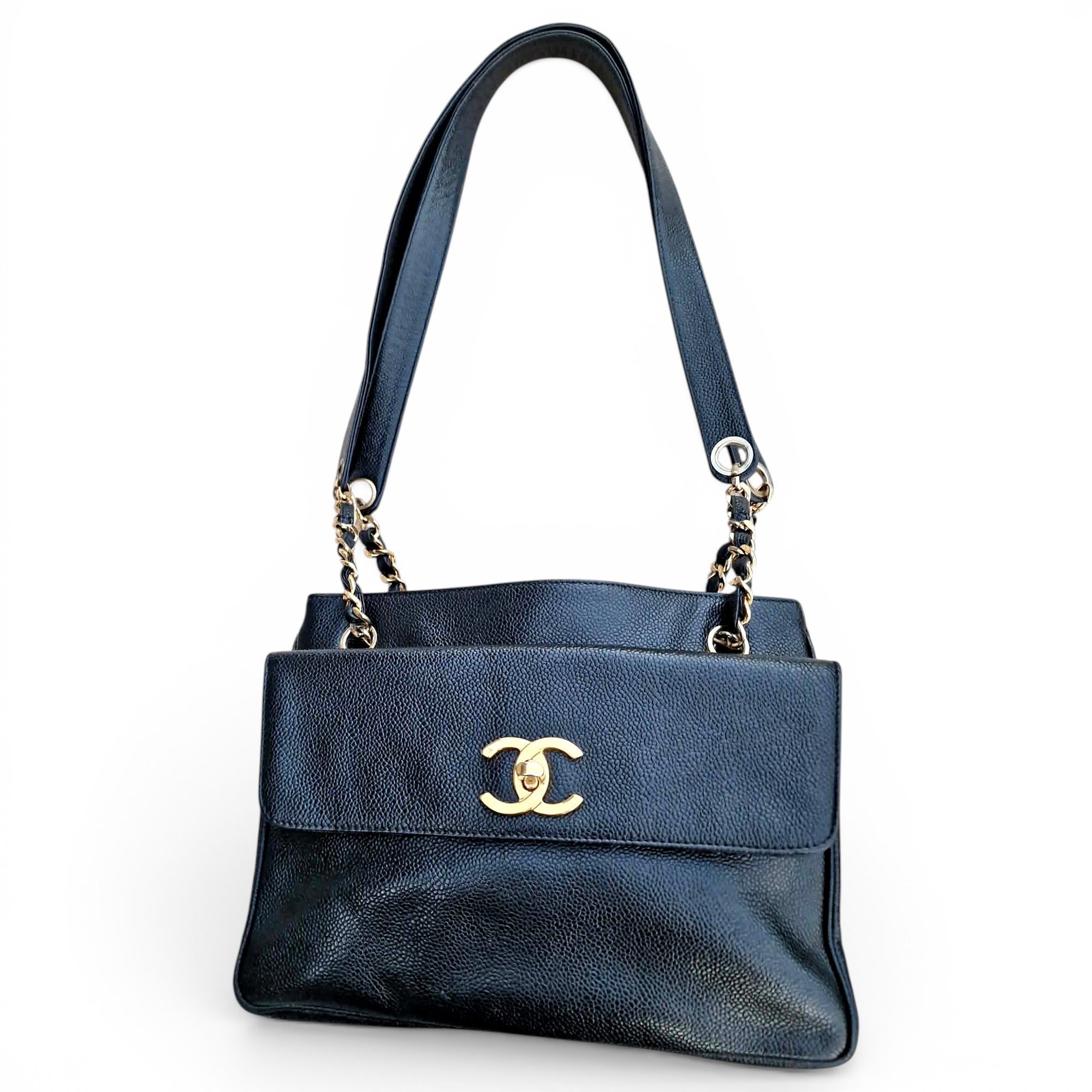 Leather handbag