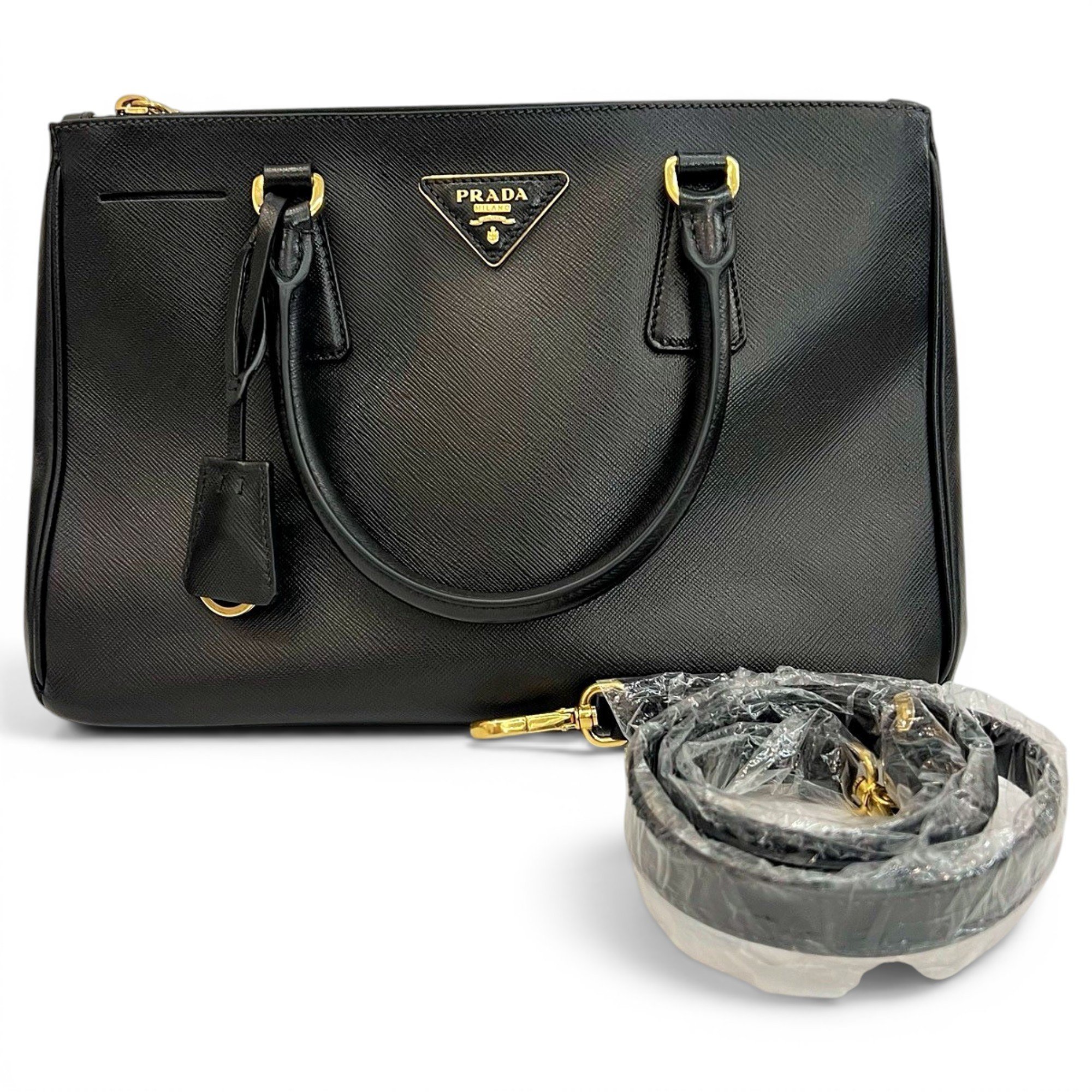 Galleria leather handbag