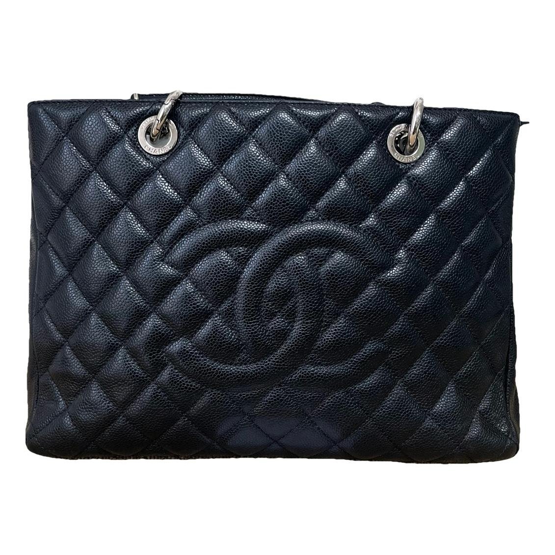 Grand shopping leather tote