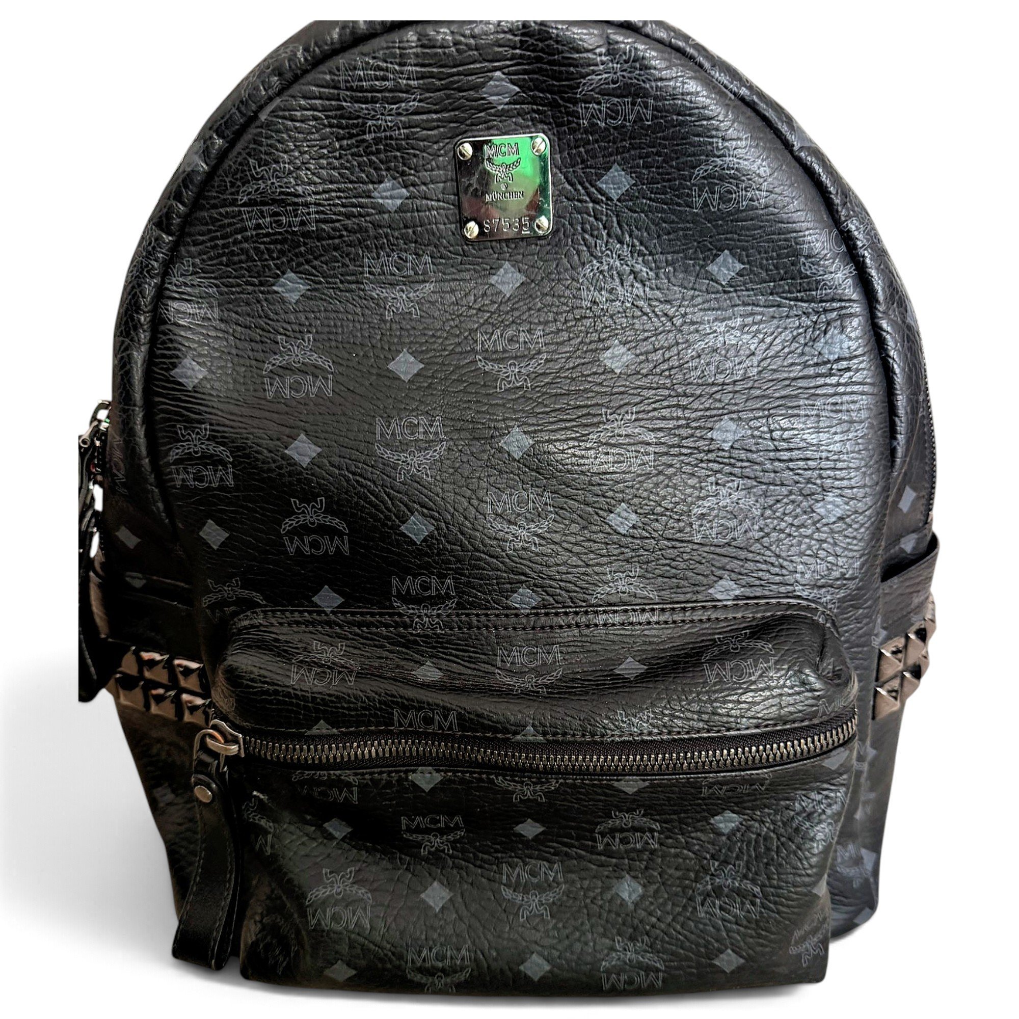 Stark leather backpack