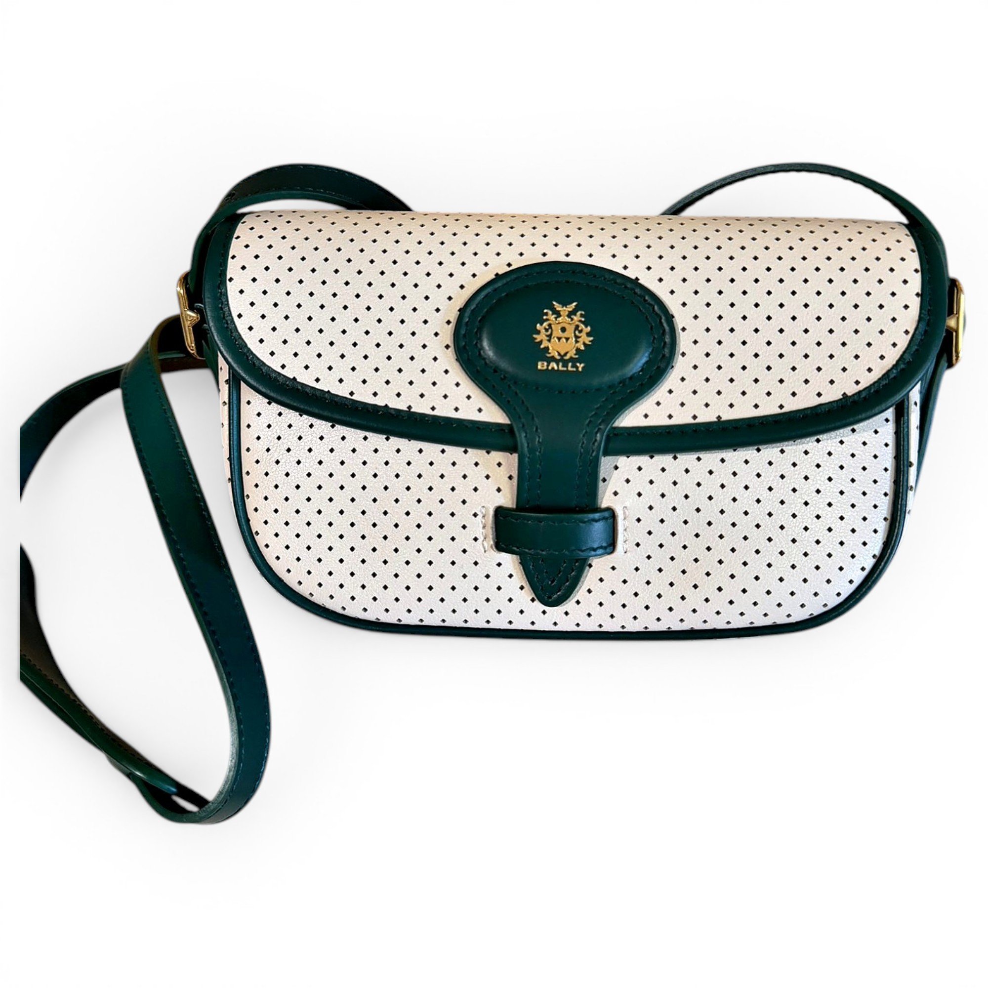 Leather crossbody bag