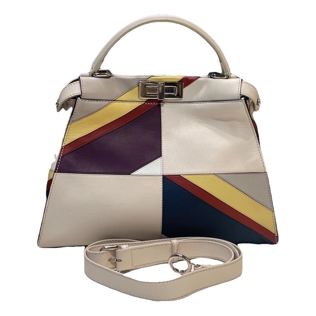 Peekaboo leather handbag