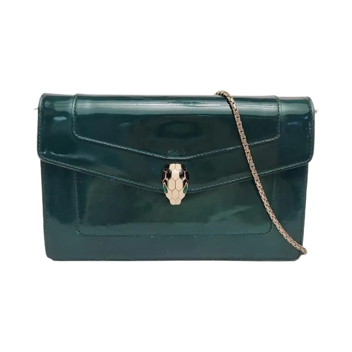 Patent leather crossbody bag