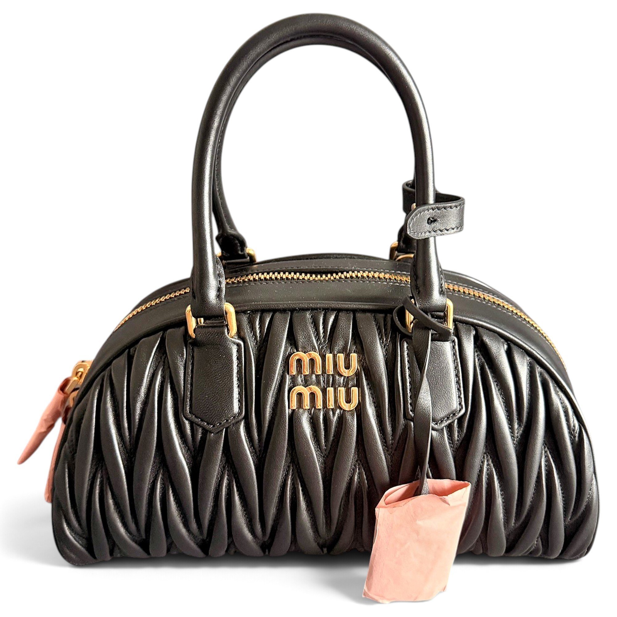 Miu Miu Arcadie leather handbag