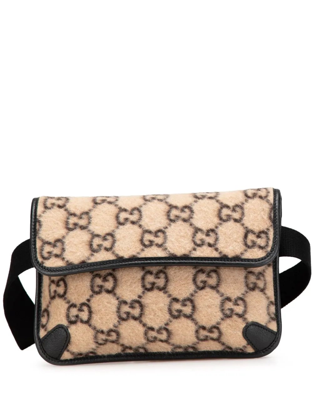 2000-2015 GG Wool Slim belt bag