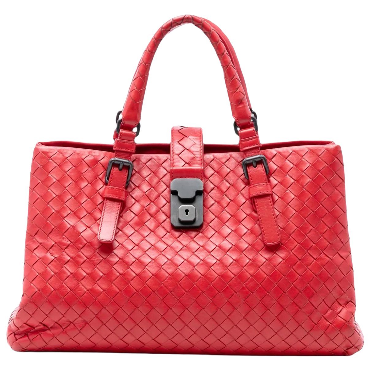 Roma leather satchel