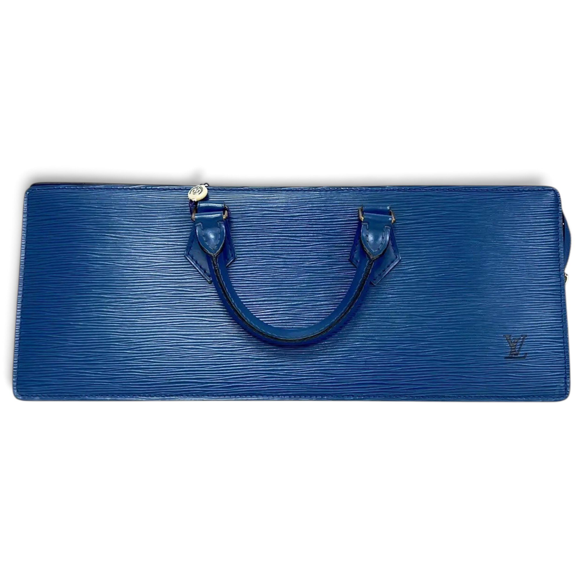 Triangle leather handbag