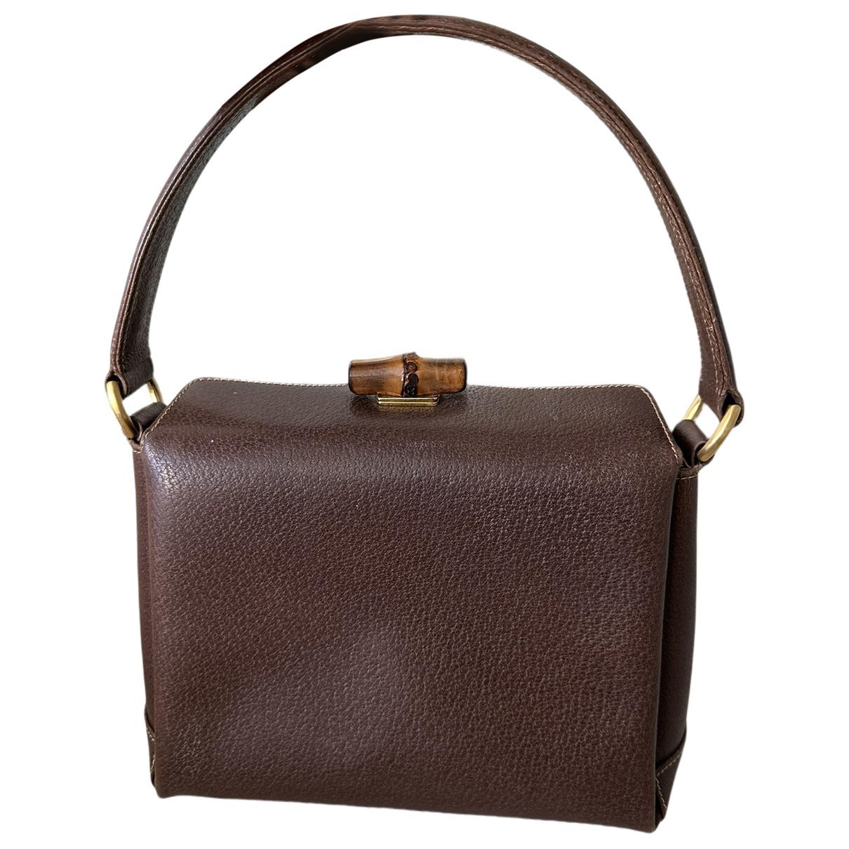Bamboo Bullet leather handbag