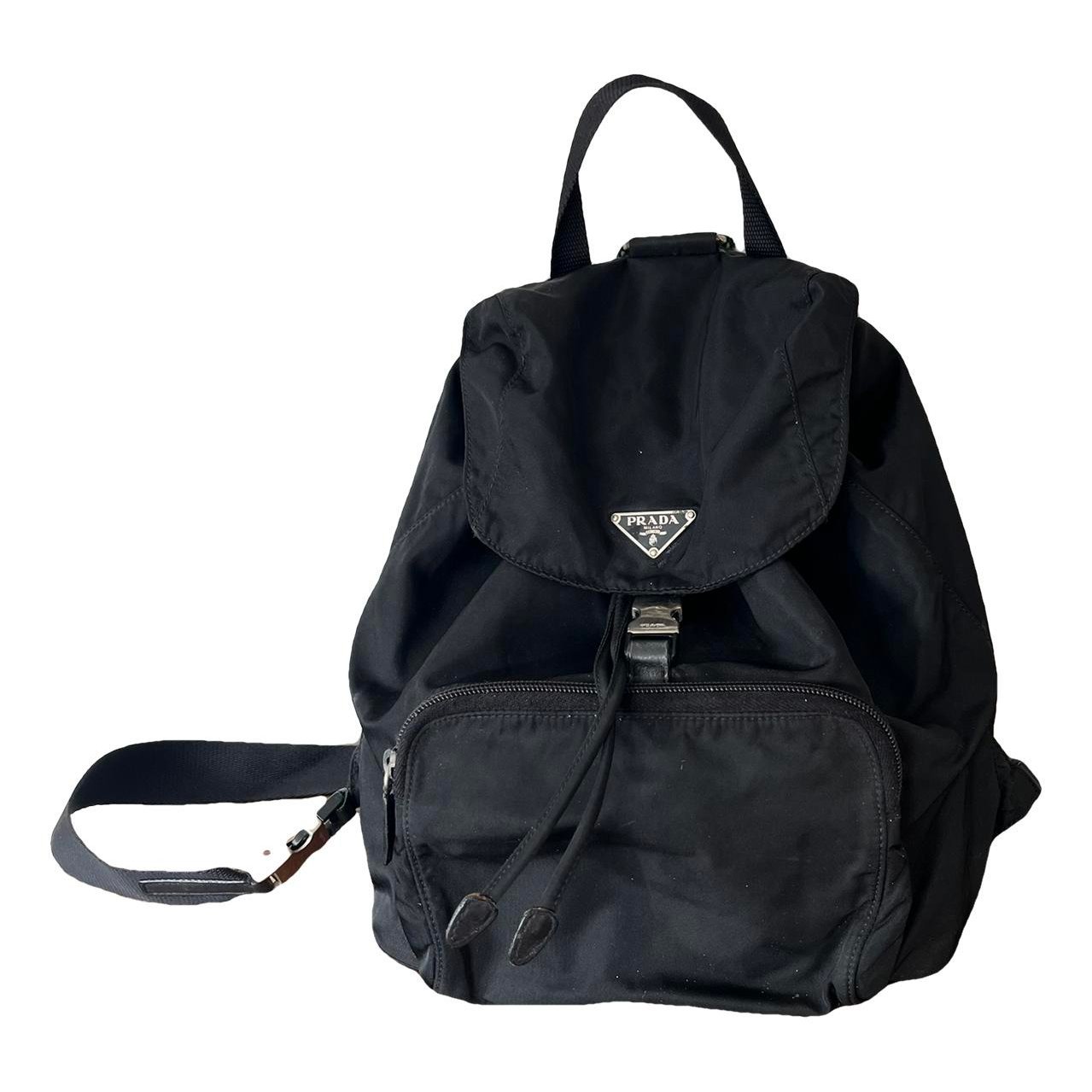 Re-Nylon cloth backpack