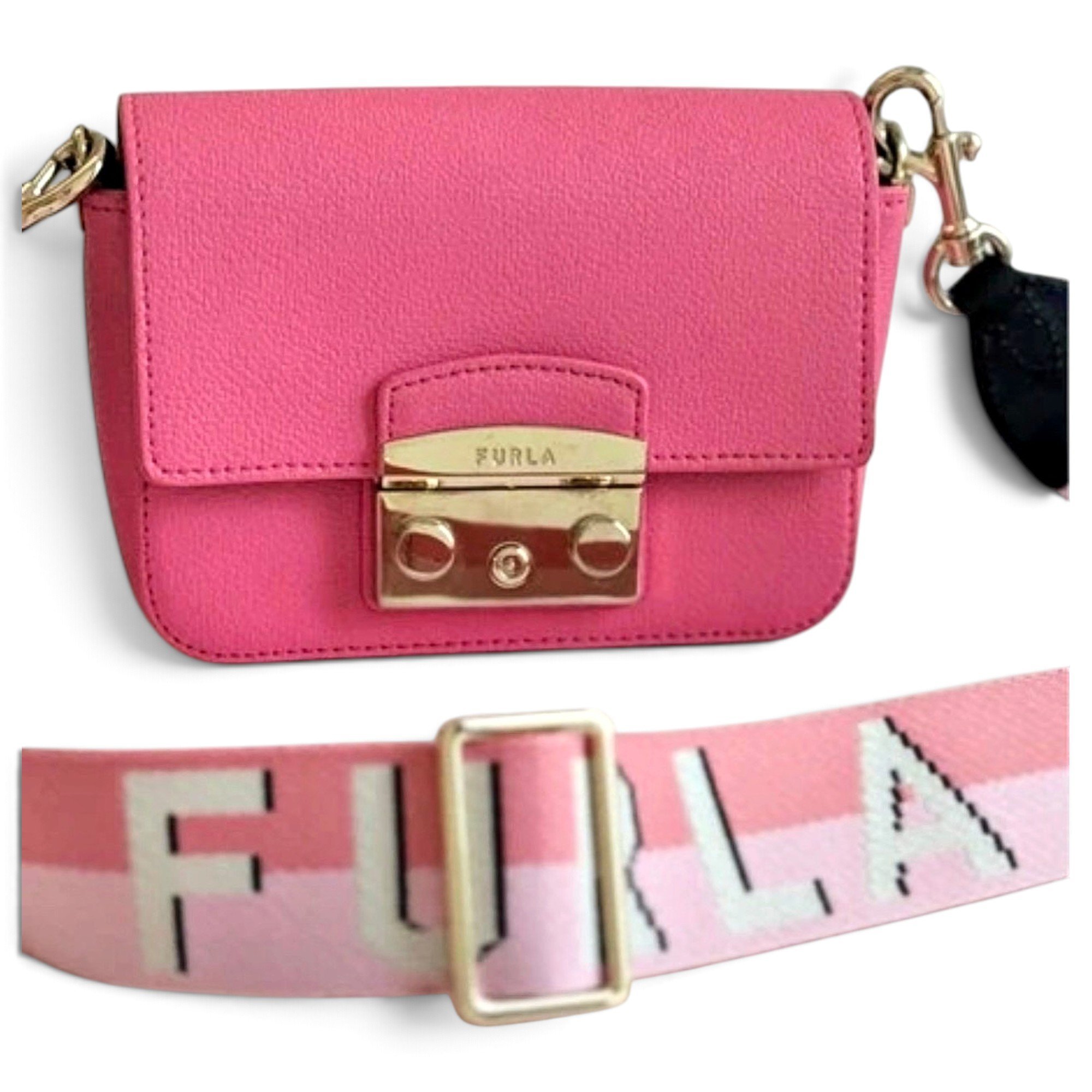 Metropolis leather crossbody bag