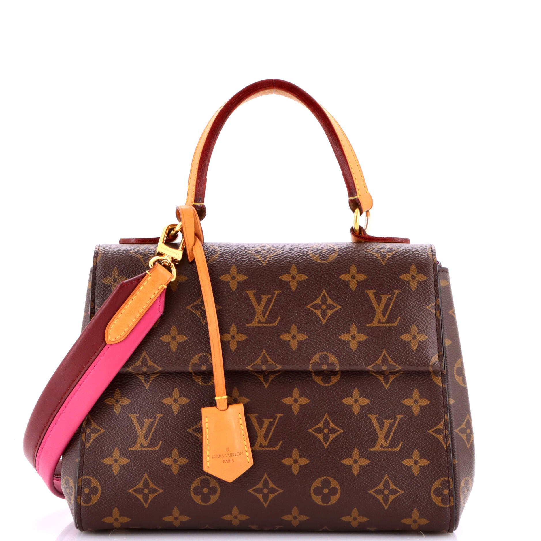 Louis Vuitton Cluny Top Handle Bag Monogram Canvas BB